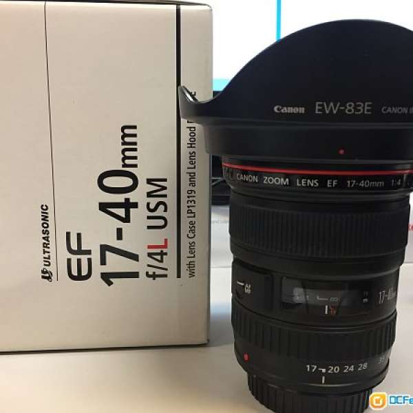 95%新 Canon EF 17-40mm