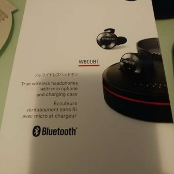 Onkyo W800BT bluetooth headset earphone 無線 藍牙 耳機 耳筒