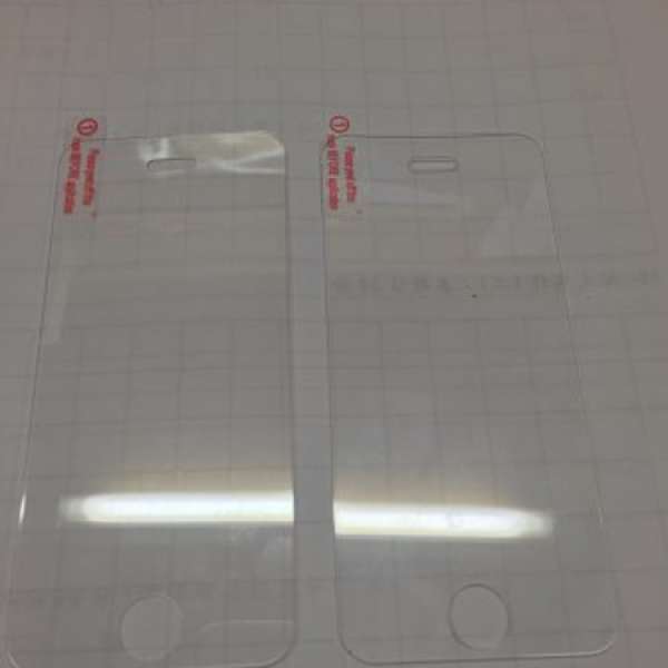 iphone 5/5S 鋼化玻璃貼 兩片