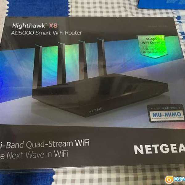 100% 全新 Netgear AC5000 R8300 Router Tri-Band WiFi