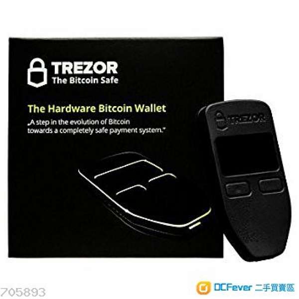 100%全新(未開盒) Bitcoin wallet (Trezor)