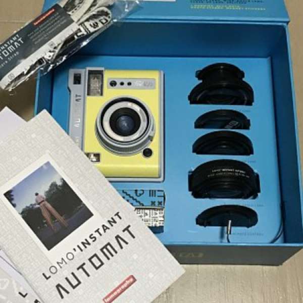 限量 Lomo Instant Automat Punalu'u Instant Camera Set + 3 Lenses