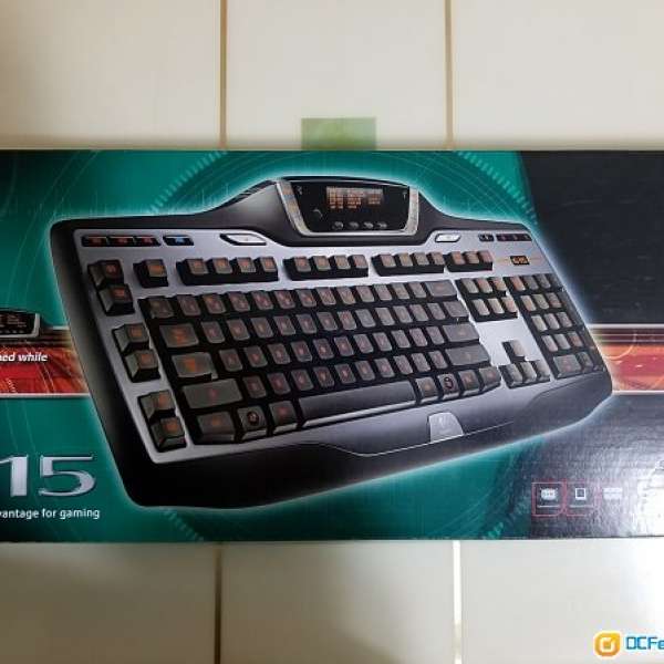 Logitech G15 Gaming Keyboard 鍵盤 電競