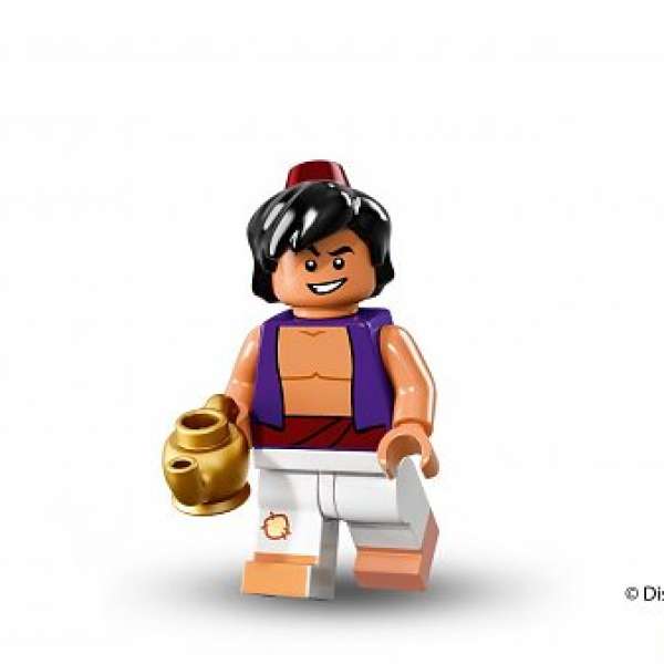 (包郵) 全新 LEGO minifigure 71012: The Disney Series - Aladdin 阿拉丁 (包郵)