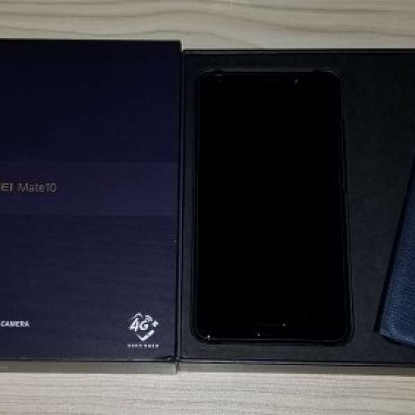 Huawei Mate 10 國行 6+128g 黑色全套99%新已改港行rom有舖保單