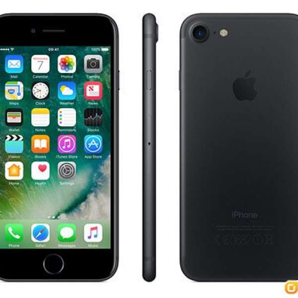 iPhone 7 32G 黑色 (有保,新淨,包3M貼)