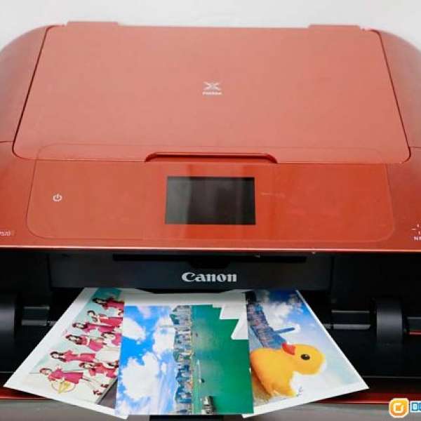 可電話印文件印相有NFC功能6色墨盒高級機canon MG 7570 Scan printer <經app直接印...
