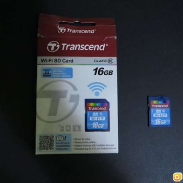 Transcend Wi-Fi 16GB SD Card CL10