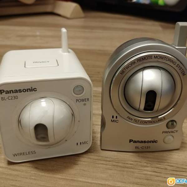 Panasonic Wireless IP Cam BL-C131 及 BL-C230