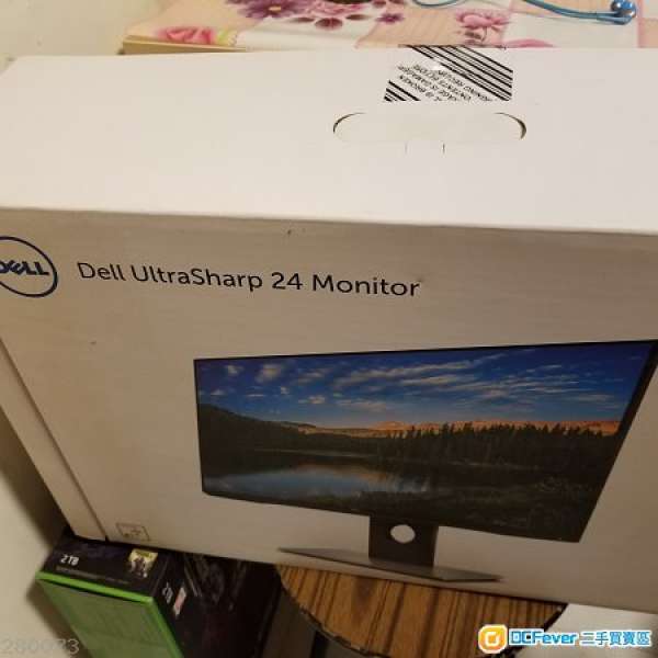 Dell UltraSharp U2417H  InfinityEdge 顯示器 9成新 保用至2019年3月