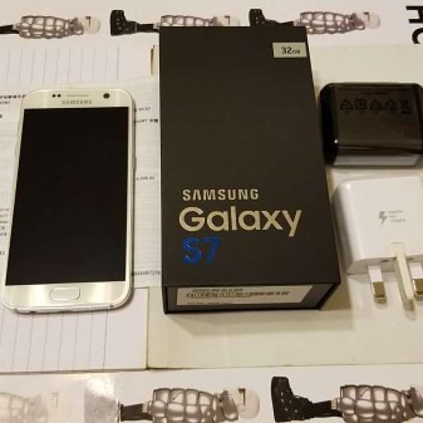Samsung Galaxy S7 99新 珍珠白