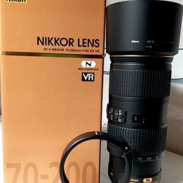 Nikon AF-S NIKKOR 70-200mm f/4G ED VR (小小黑)