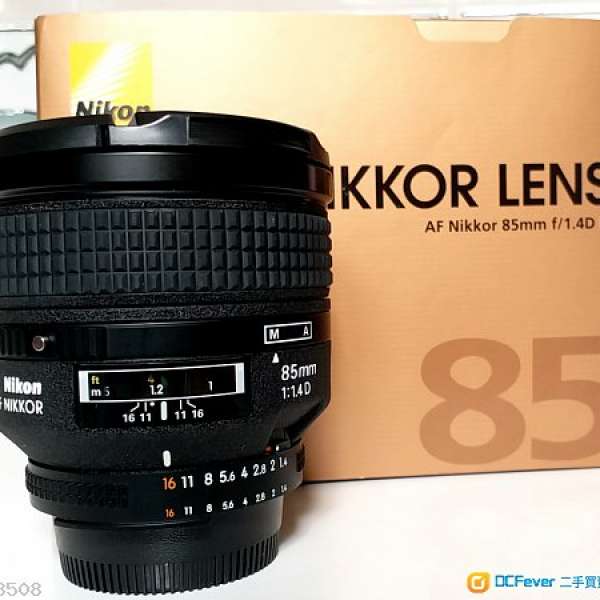 Nikon AF NIKKOR 85mm f1.4 D IF