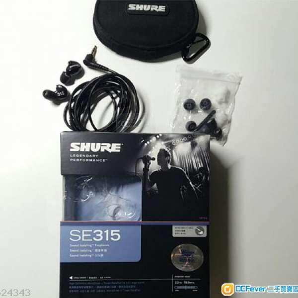 Shure SE315 + 原廠線控