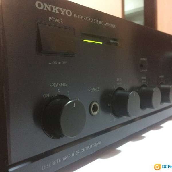 Onkyo Discrete Integrate Amplifier 安橋罕有全原子粒合併擴音機，安心一年保用