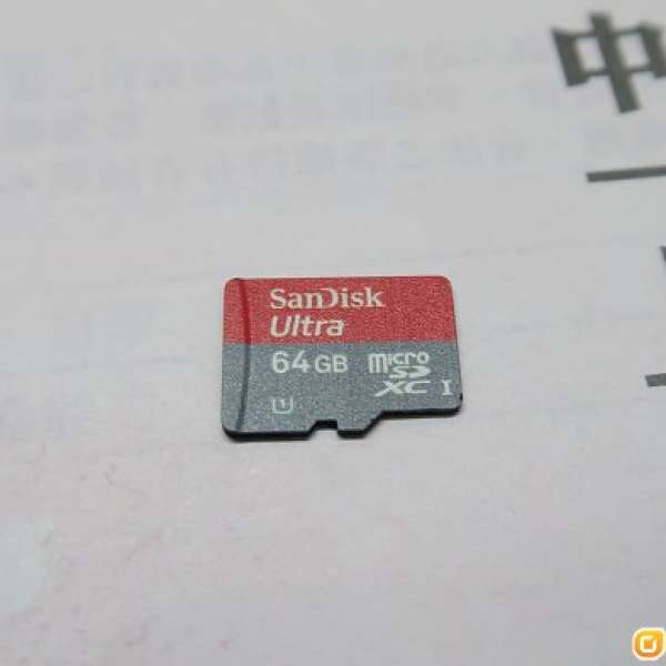 SanDisk Ultra SDHC 64GB Card