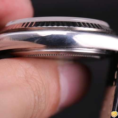 Tudor 刁陀 76214 大裝 18K實金圈 dateday白金鋼 銀面 自動星期日曆手錶 95%新