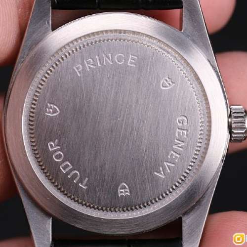 Tudor 刁陀 76214 大裝 18K實金圈 dateday白金鋼 銀面 自動星期日曆手錶 95%新