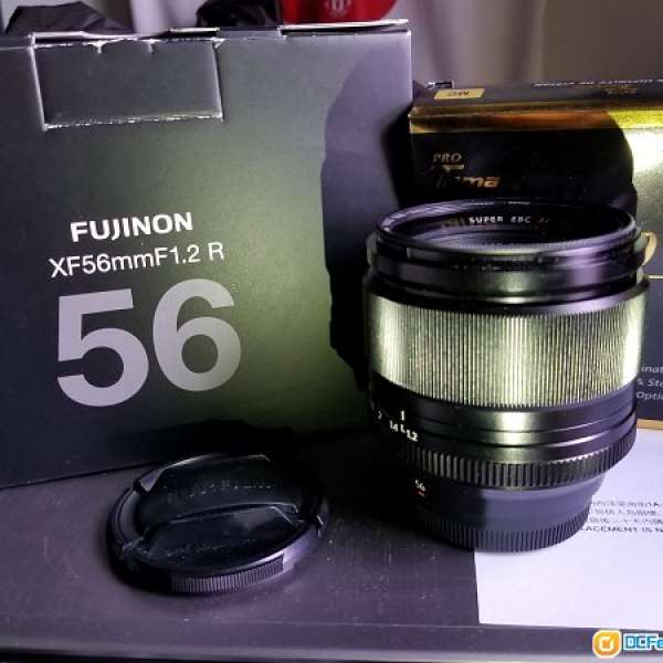 Fujifilm xf56 f1.2 連濾鏡 新淨六月尾買入