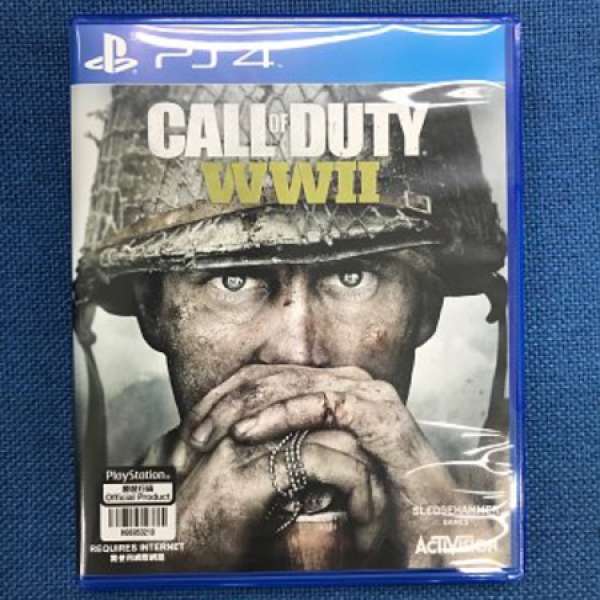 PS4 Call of Duty WWII (COD：WWII)  *無code