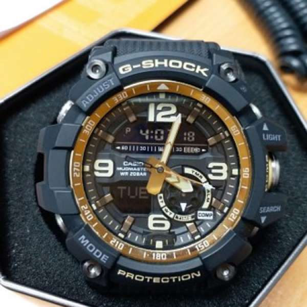 CASIO G-SHOCK GG-1000GB-1A (黑金小泥皇) 99.99%新