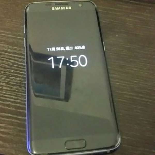 Samsung s7 edge 黑色美版淨機
