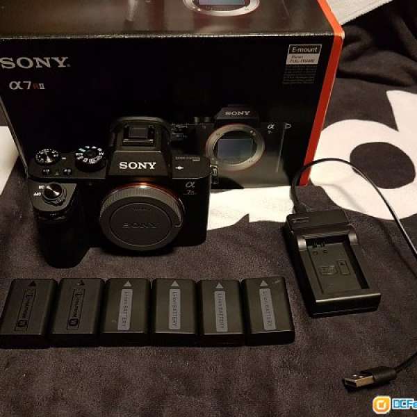 Sony A7RII Body 行貨有單有盒有保養 跟電池6粒