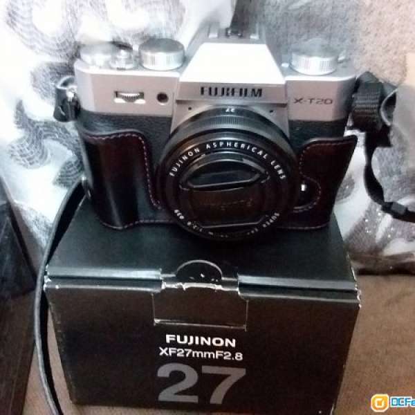 Fujifilm 9成新水XT20, 水27mm f2.8, XT2行手柄, Samyung 行貨12mm f2