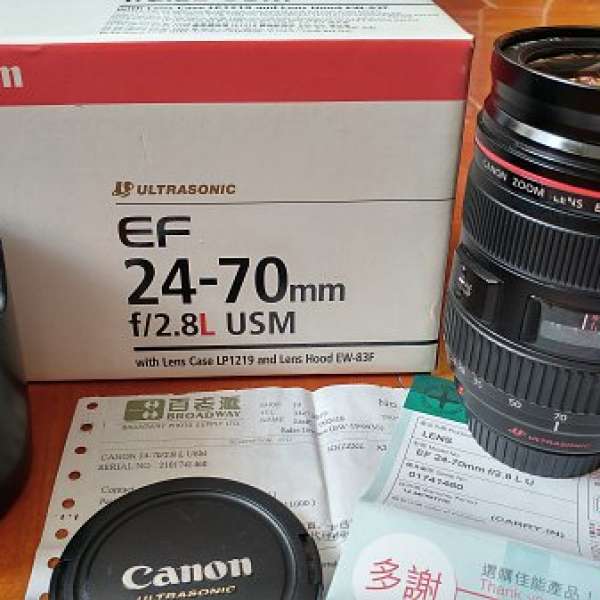 Canon EF 24-70mm f2.8L USM