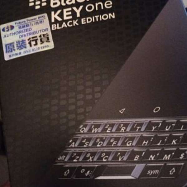 99%new BlackBerry keyone special edition BLACK 特別版黑色 港版行貨 有保養