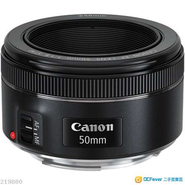 (出售)-----100% NEW 行貨Canon EF 50MM f1.8 STM 連原裝Canon ES-68遮光罩-----