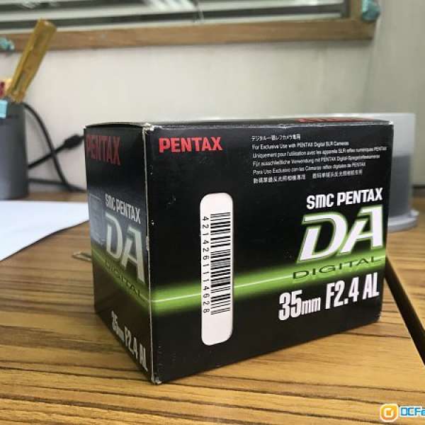 Pentax DA 35 f2.4 AL