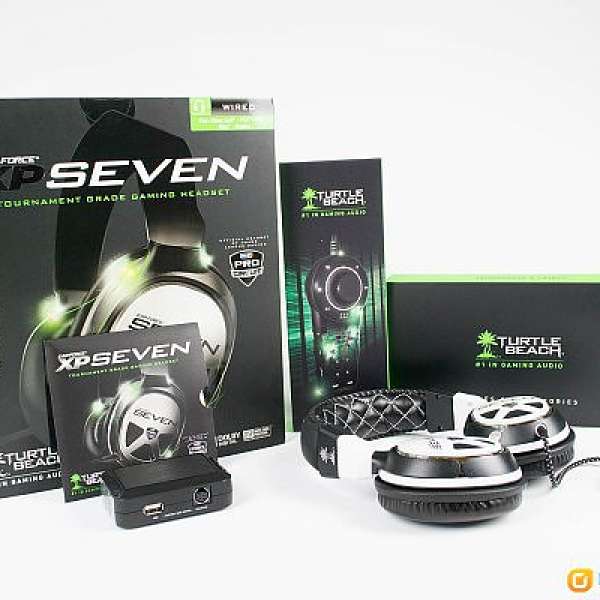 Turtle Beach - Ear Force XP SEVEN Gaming Headset 支援 PS4/XO/PC dolby5.1