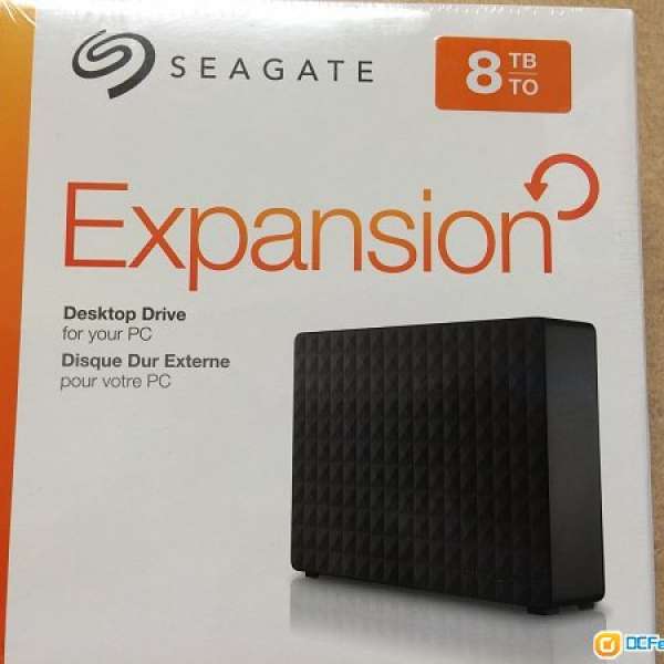 Seagate Expansion 8TB Desktop External Hard Drive USB 3.0