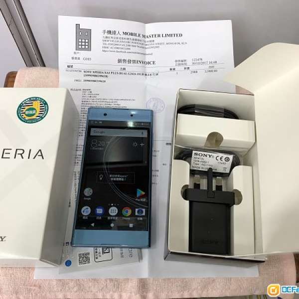 99%New Sony XA1 plus Dual(G3426) 32GB 藍色 香港行貨 有配件 有盒 有單 保養至20...