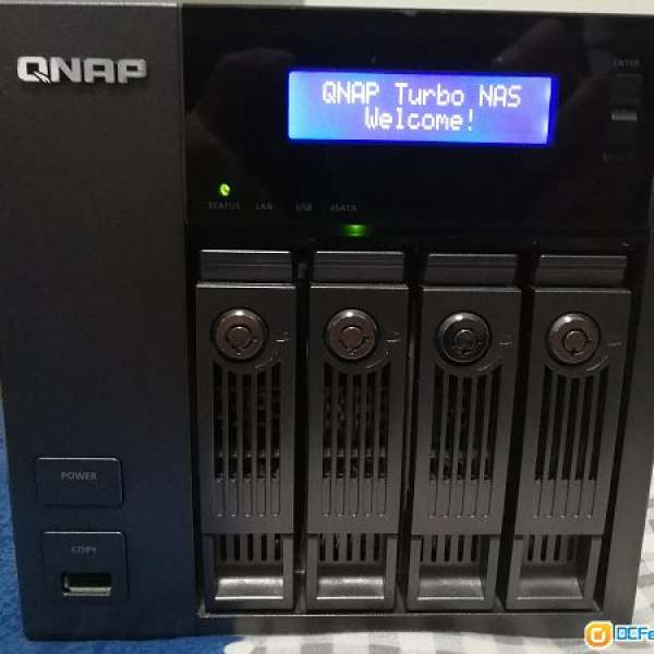 約 80% New Qnap TS - 419P 4 Bay NAS display panel Not Synology