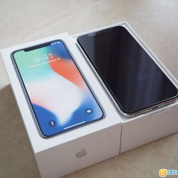 放CSL台機iPhone X 256GB 銀(白) $10800