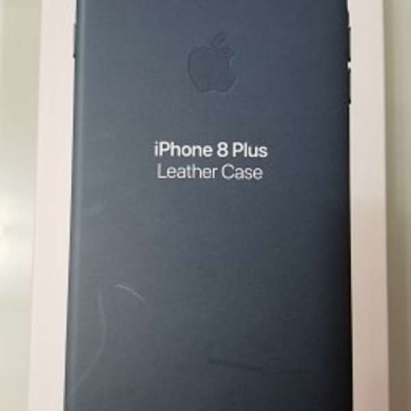 出售全新 Apple原廠 I phone 8Plus Leather Case行貨
