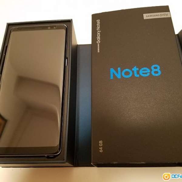 全新Samsung Galaxy Note 8 64GB 紫灰色