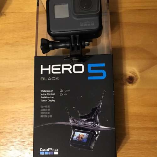 GoPro Hero 5 行貨 9成新 保用至2018年8月底