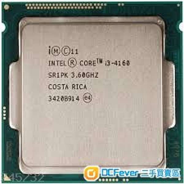 i3 - 4160 CPU socket 1150