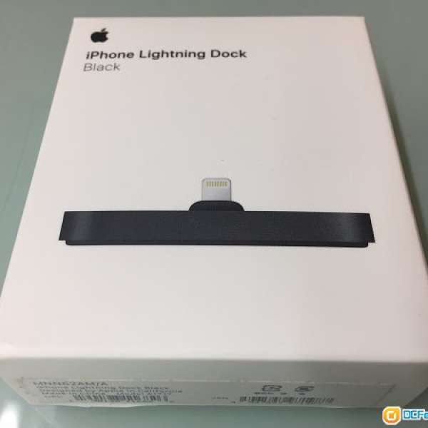 Apple 原廠 Lightning docking 黑色 for iPhone X 8 7 6S 6 5S 5 SE iPad 底座
