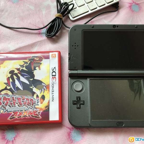 任天堂 new 3DS LL 日本版 同pokemon 紅寶石