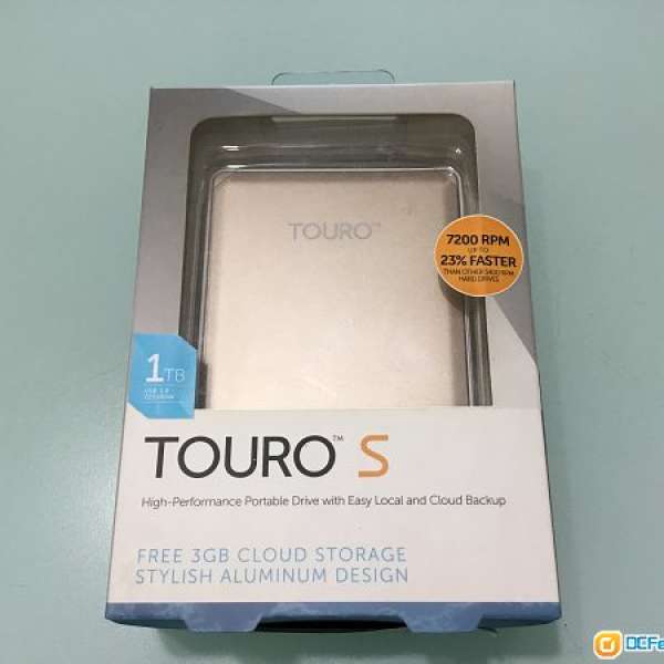 出售全新 HGST Touro S 1TB 2.5吋外置硬碟
