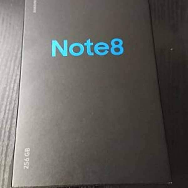 100% 新 未開封 Samsung Galaxy Note 8 6G Ram 256G Rom (藍色) 購自1010