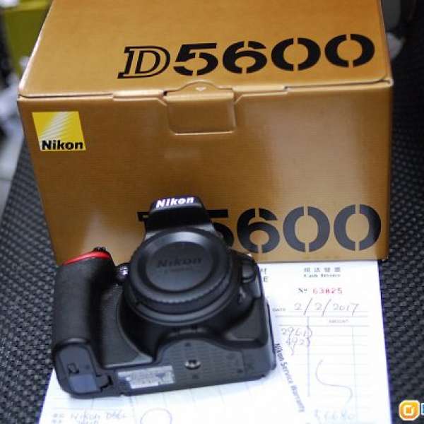 有保 99%New Nikon D5600 S.C.1800