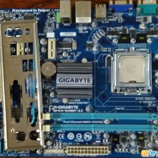Intel® Core™2 Quad Processor Q8200 + 技嘉GA-G41MT-S2