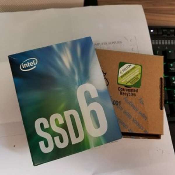 Intel SSD 600p M.2 256GB PCIe NVMe 3.0 x4