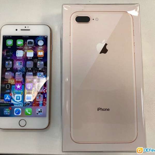 Apple IPhone 8 Plus (256GB, 金色, 有配件, 女仔用機 ) 99.9%新