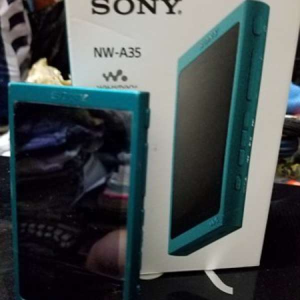 85成新 Sony NW-A35 綠色 香港行貨Sony Store買有保養至2018年2月27